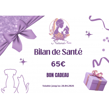 Carte Cadeau Bilan de Santé