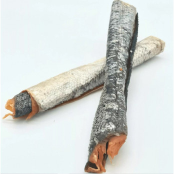 Peau de Saumon Séchée avec chair