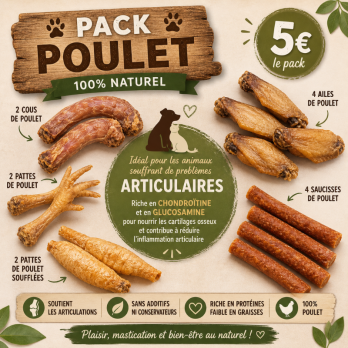 Pack POULET 180g